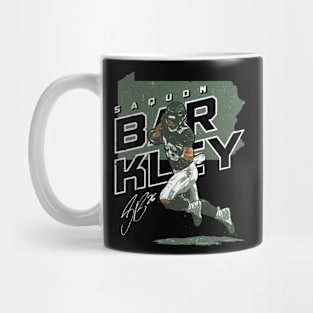 Saquon Barkley Philadelphia Player Map Mug